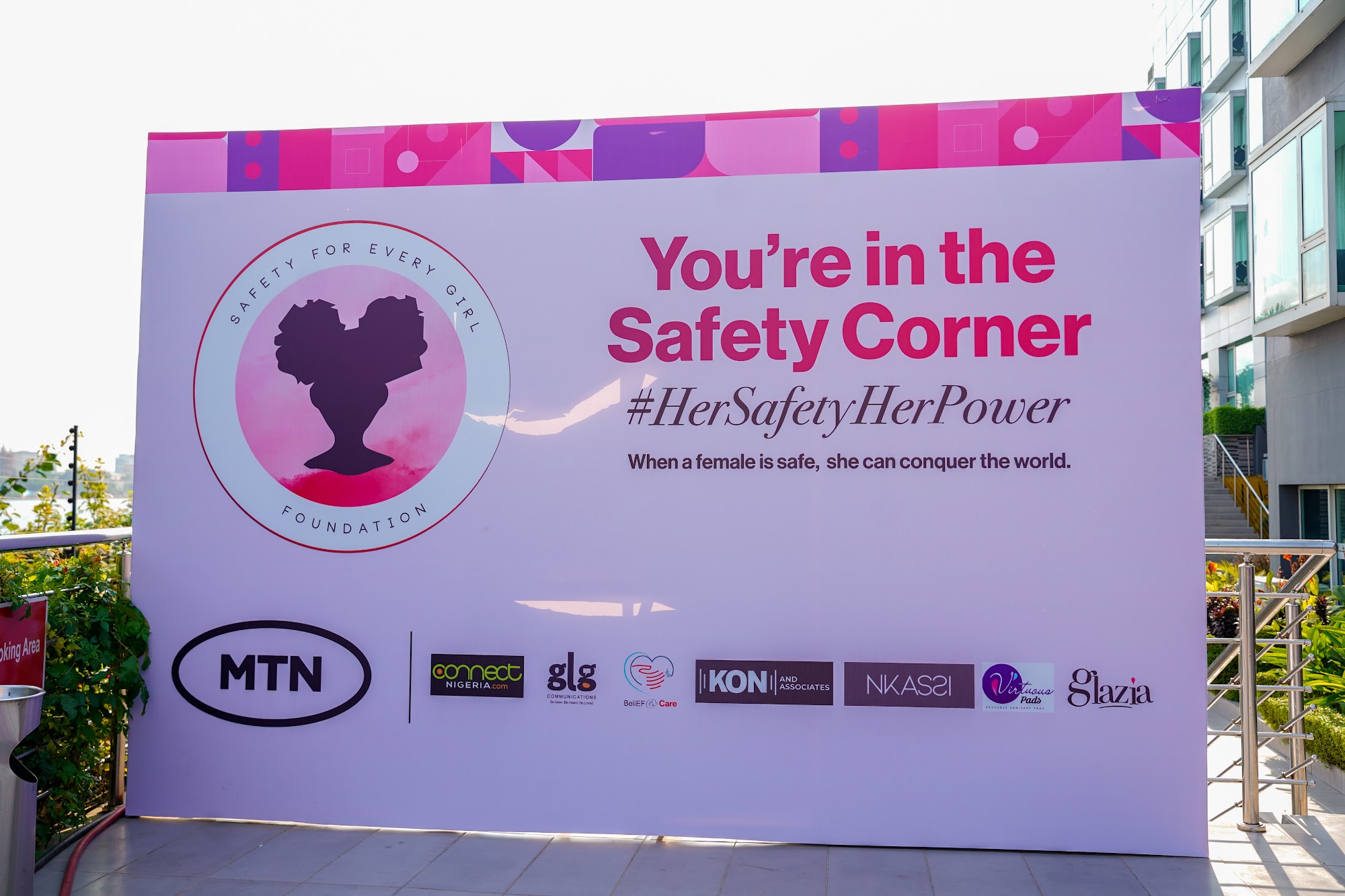 Audience and stage at The Period Summit in Lagos